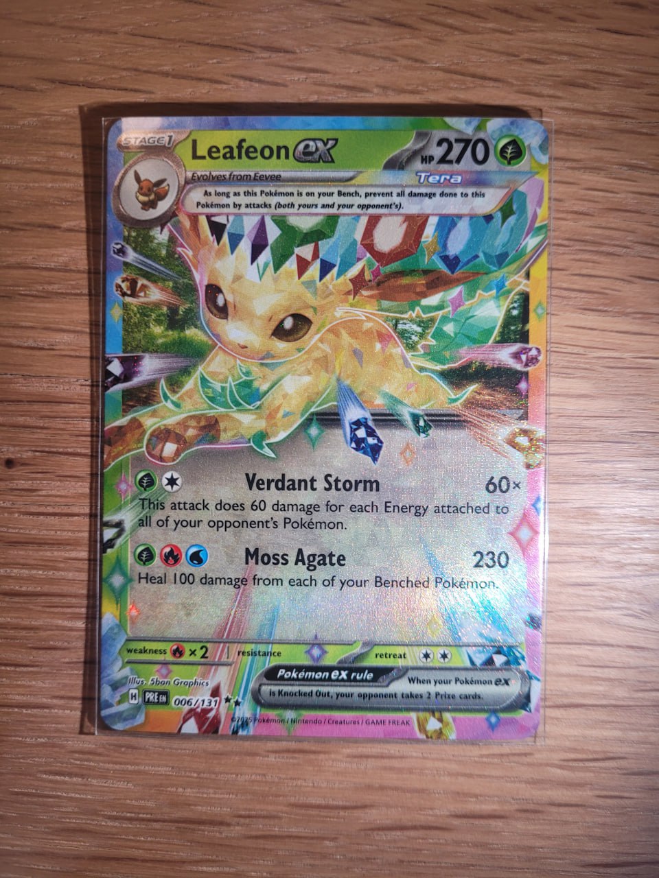 Poke Leafeon ex - HP 270