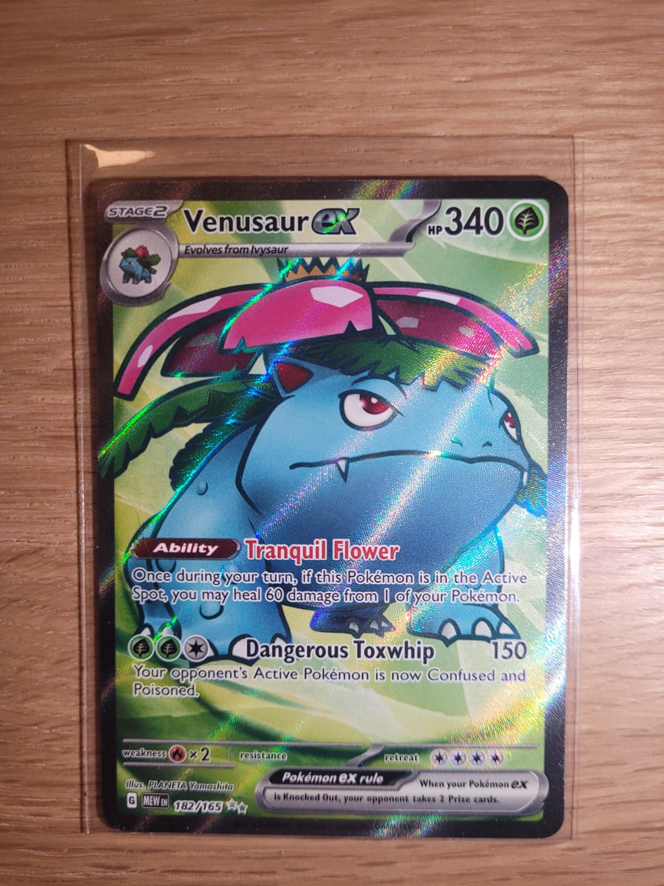 Poke Venusaur Ex - HP 340
