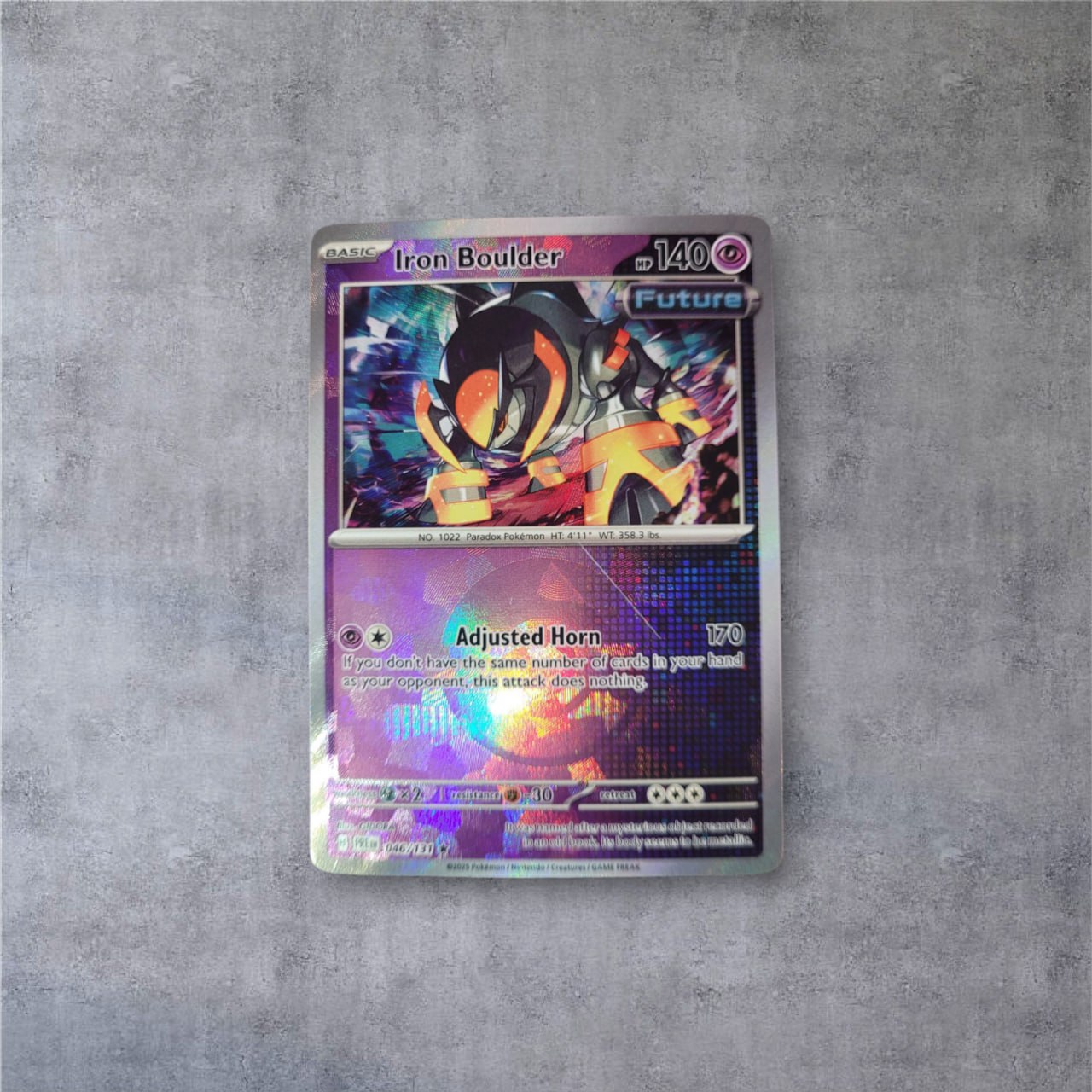 Poke Iron Boulder - HP 140