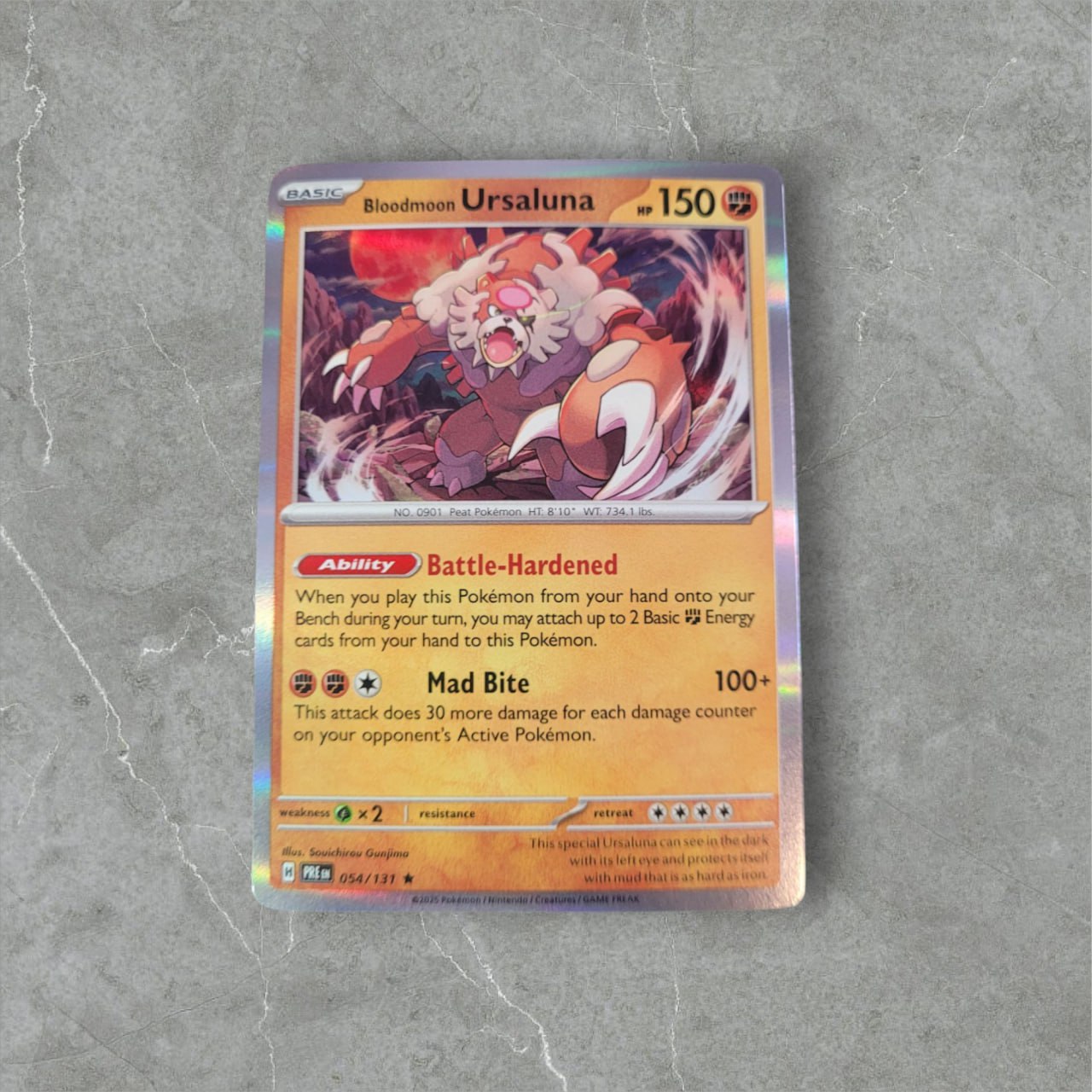 Poke Bloodmoon Ursaluna - HP 150