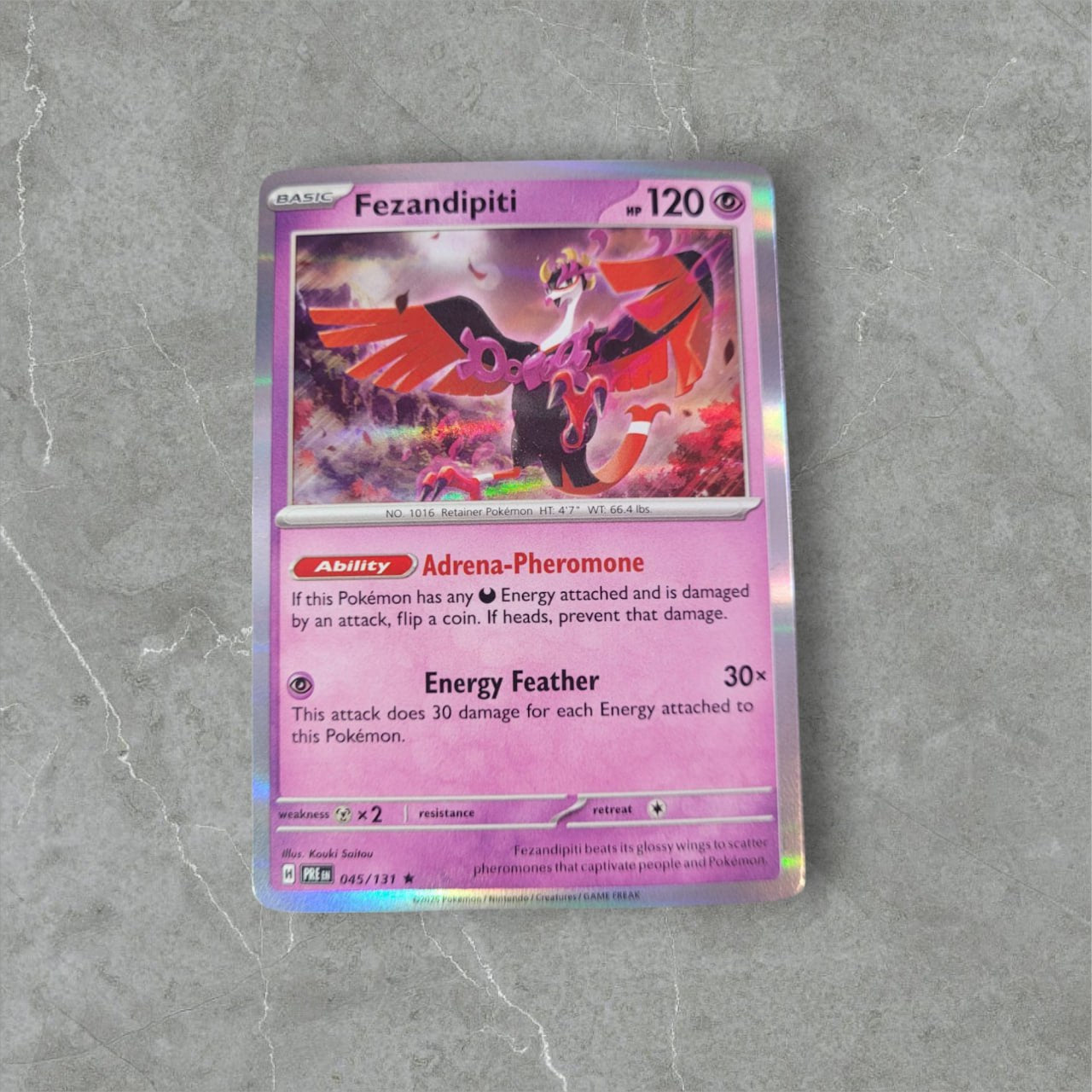 Poke Fezandipiti - HP 120